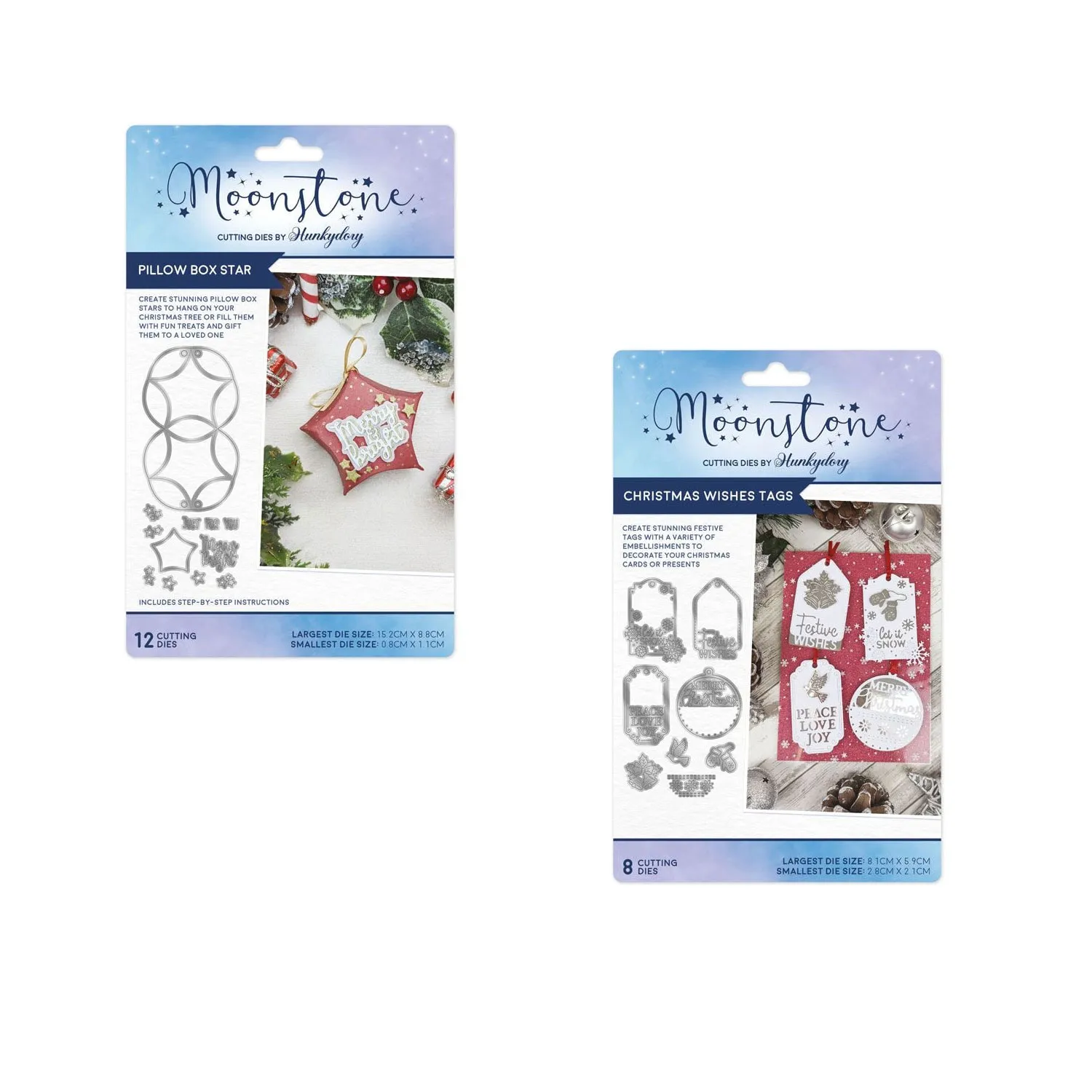 Pillow Box & Tag Dies by Hunkydory Money Saver