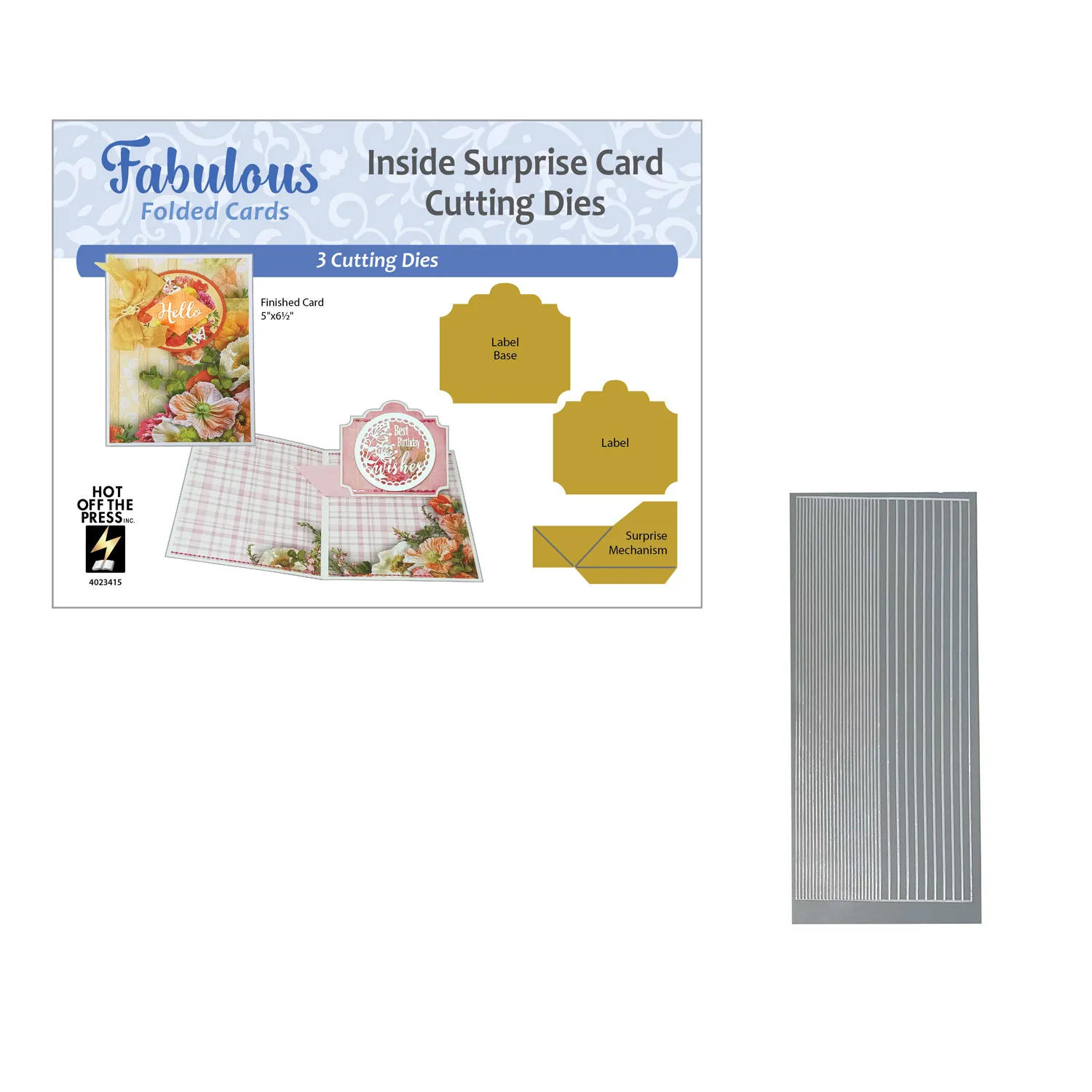 Surprise Inside Card Dies by Fabulous Folded Money Saver