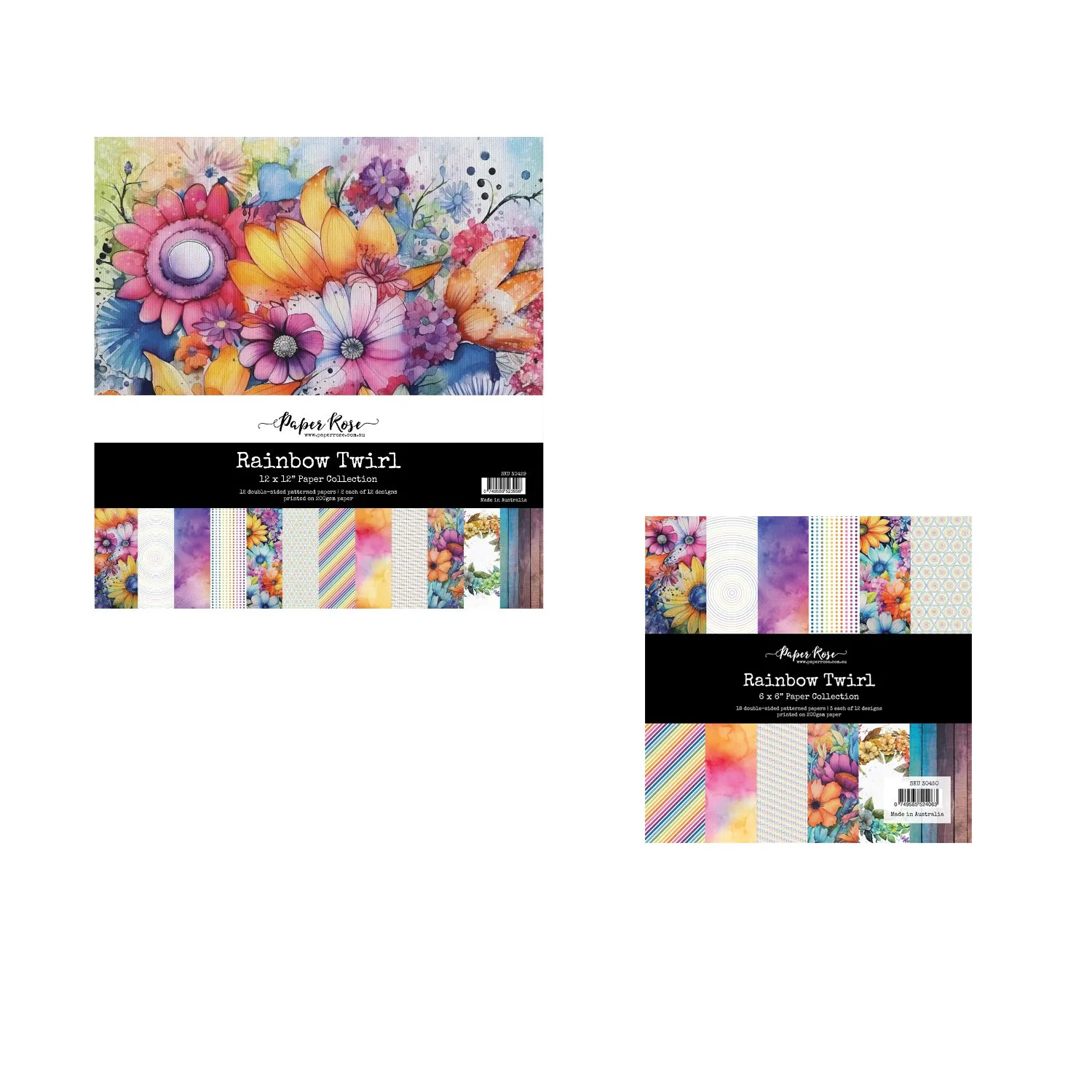 Rainbow Twirl by Paper Rose Money Saver