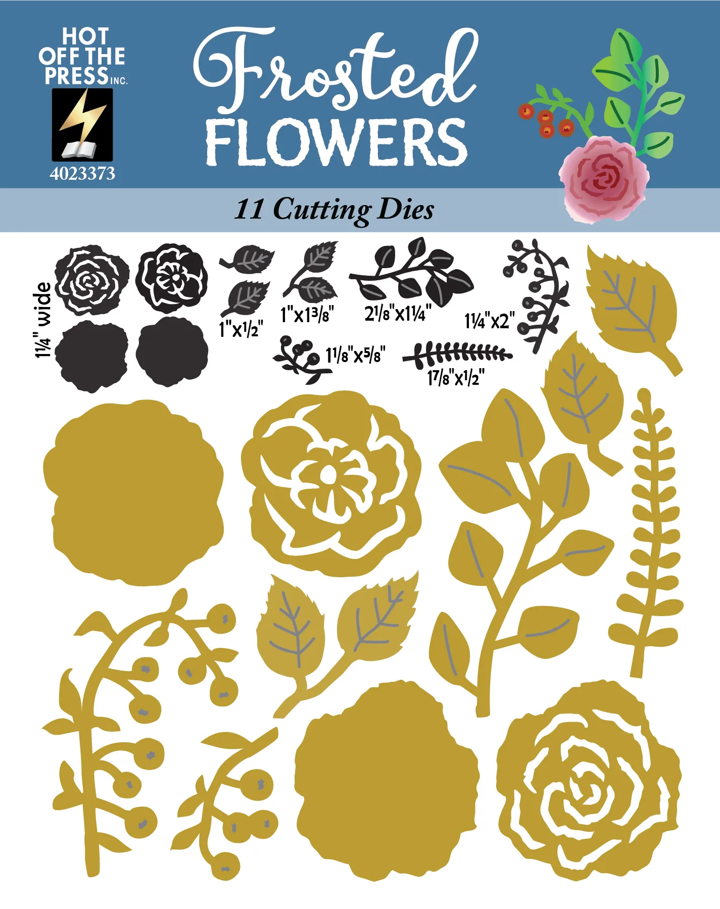 Frosted Flowers Cutting Dies