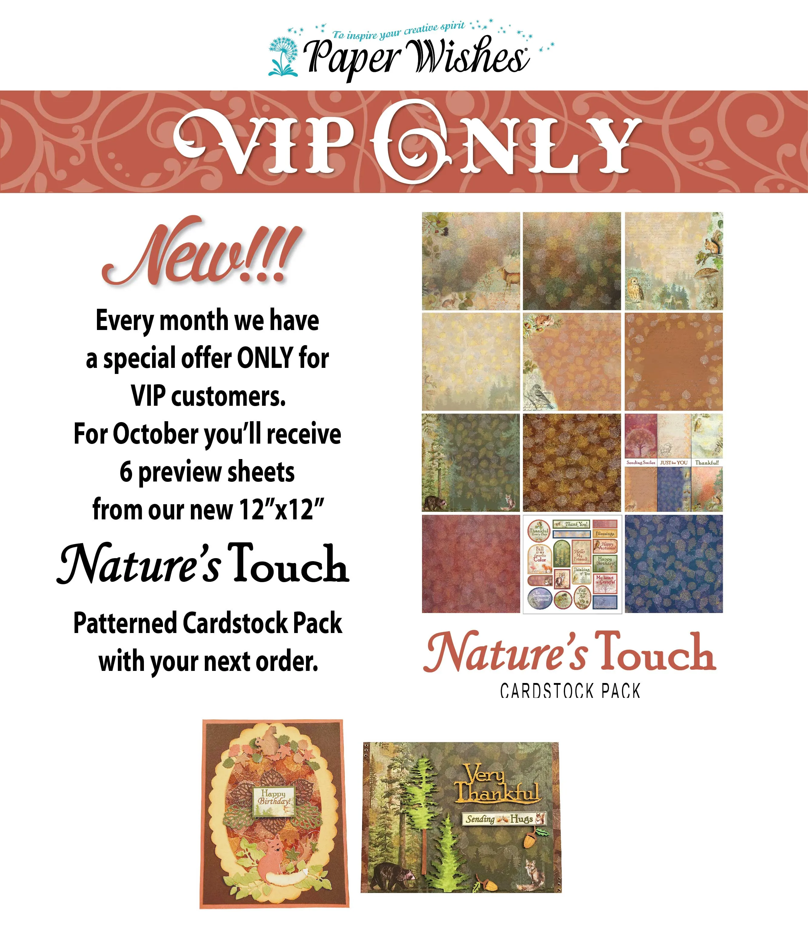 Nature's Touch VIP - October
