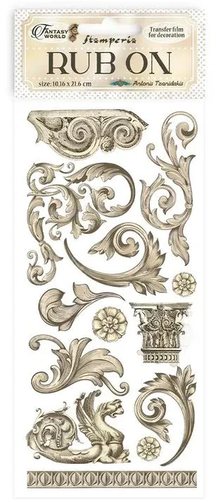 Sir Vagabond in Fantasy World Rub-Ons, Greeks