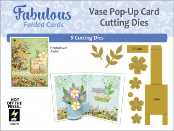 Vase Pop-Up Card Dies