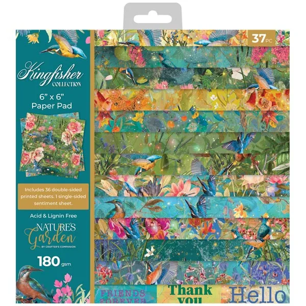 Kingfisher Collection 6x6 Paper Pad