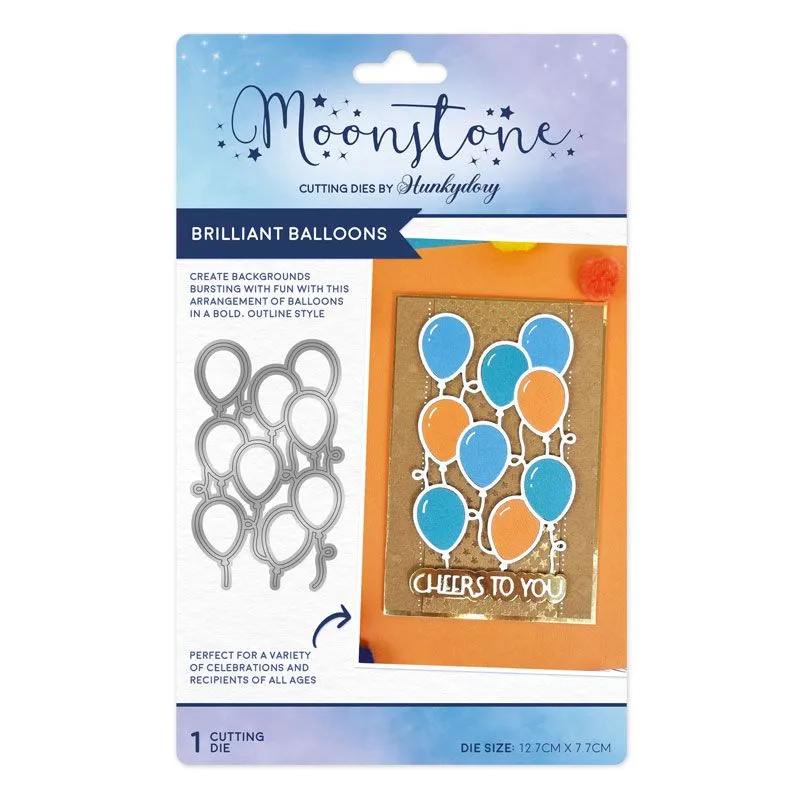 Brilliant Balloons Moonstone Dies