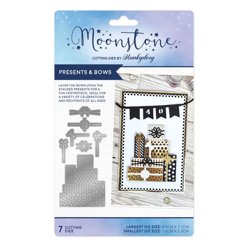Presents & Bows Moonstone Dies