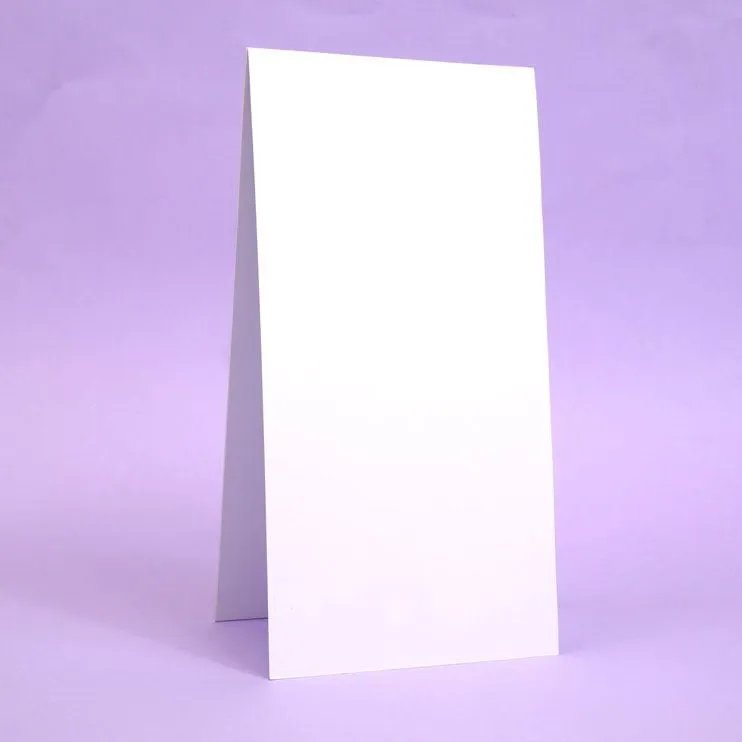 Tent Fold Card Blanks & Envelopes - Slim Line