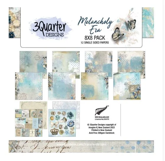 Melancholy Era 8x8 papers