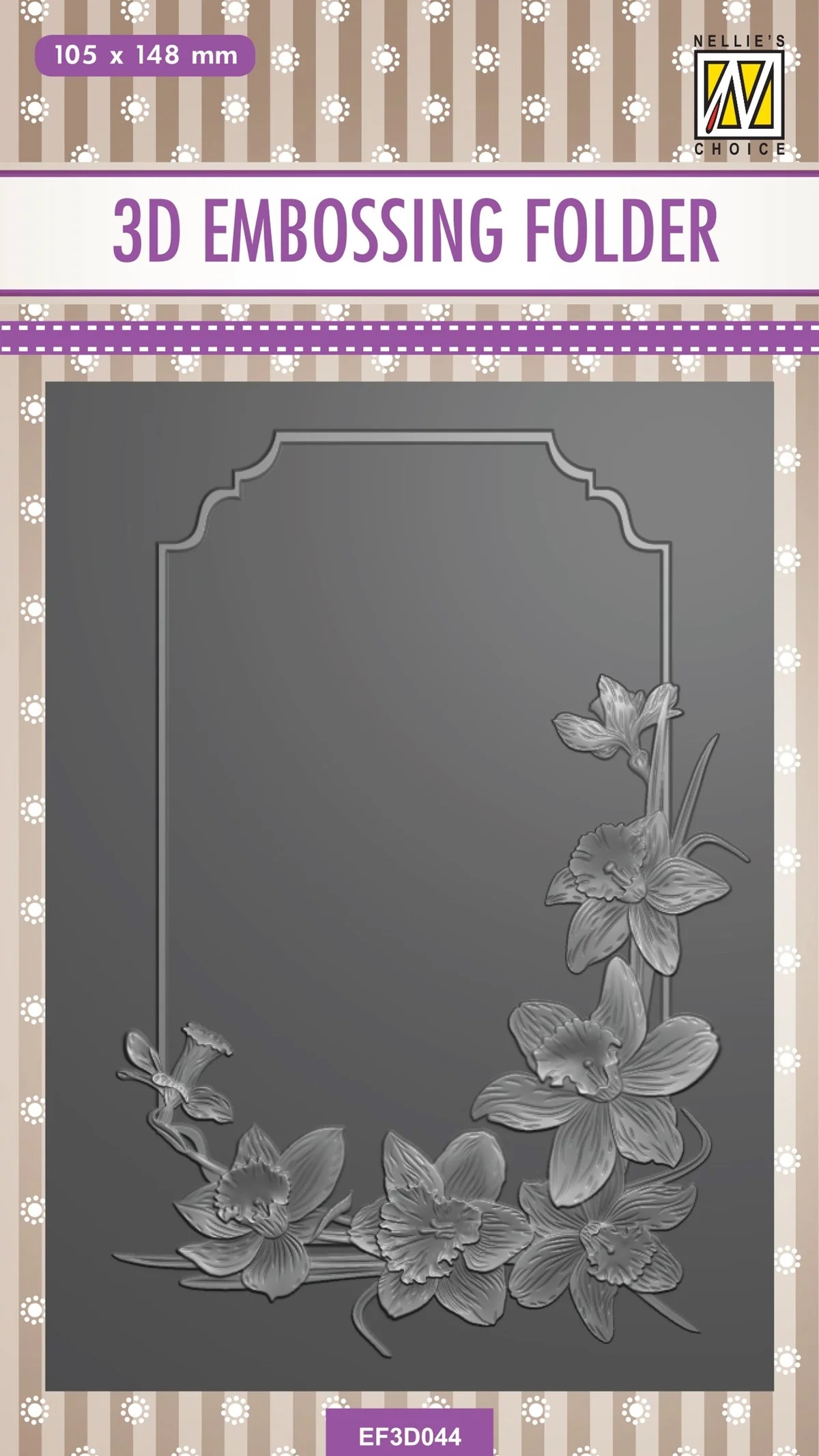 3D Embossing Folder - Daffodil