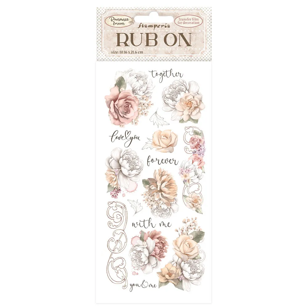 Romance Forever Together Rub-ons