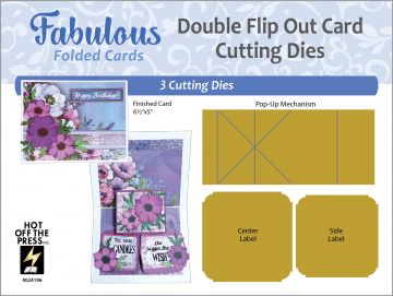 Double Flip Out Card Cutting Dies by Fabulous Folded