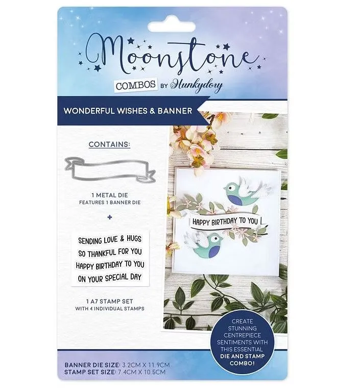 Wonderful Wishes & Banner Die & Stamps