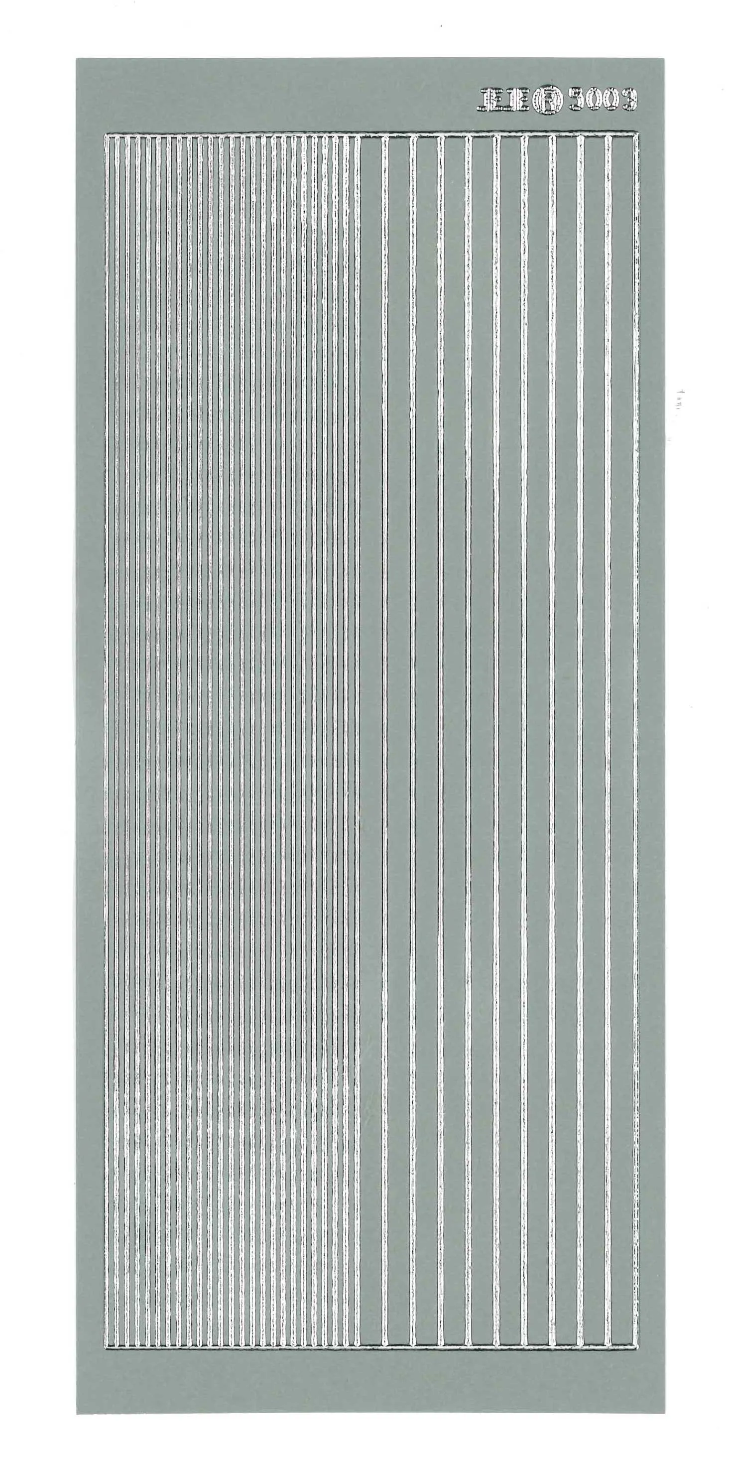 Silver Straight Line Dazzlesâ¢ stickers