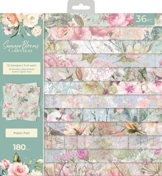 Summer Blooms Collection 12x12 Paper Pad