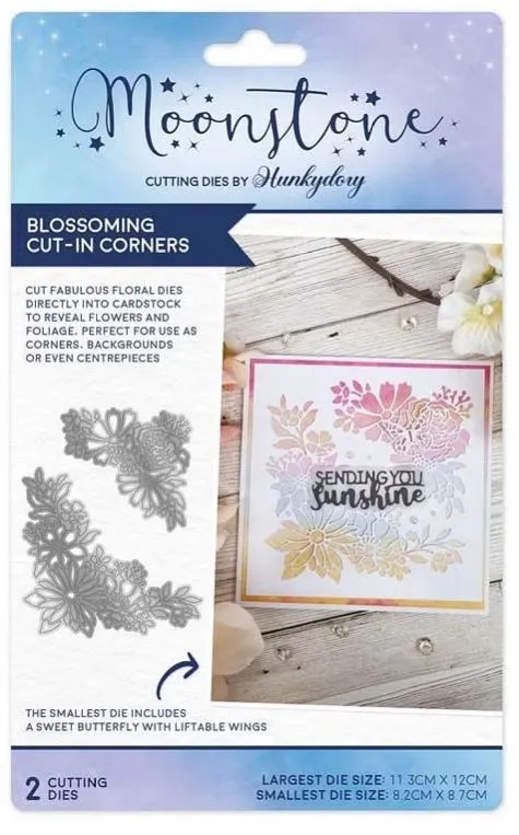 Moonstone Dies - Blossoming Cut-In Corners