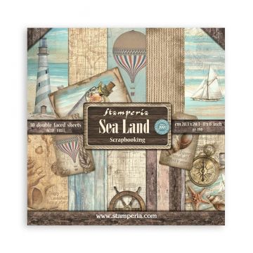 Sea Land 8x8 Paper Pad