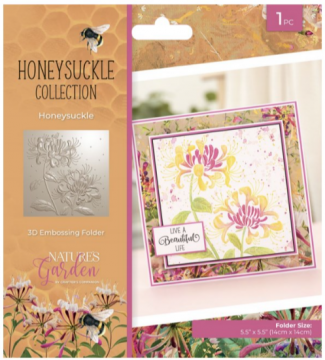 Honeysuckle Collection 3D Embossing Folder