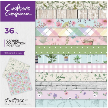 Garden Collection Paper Pad 6"x6"