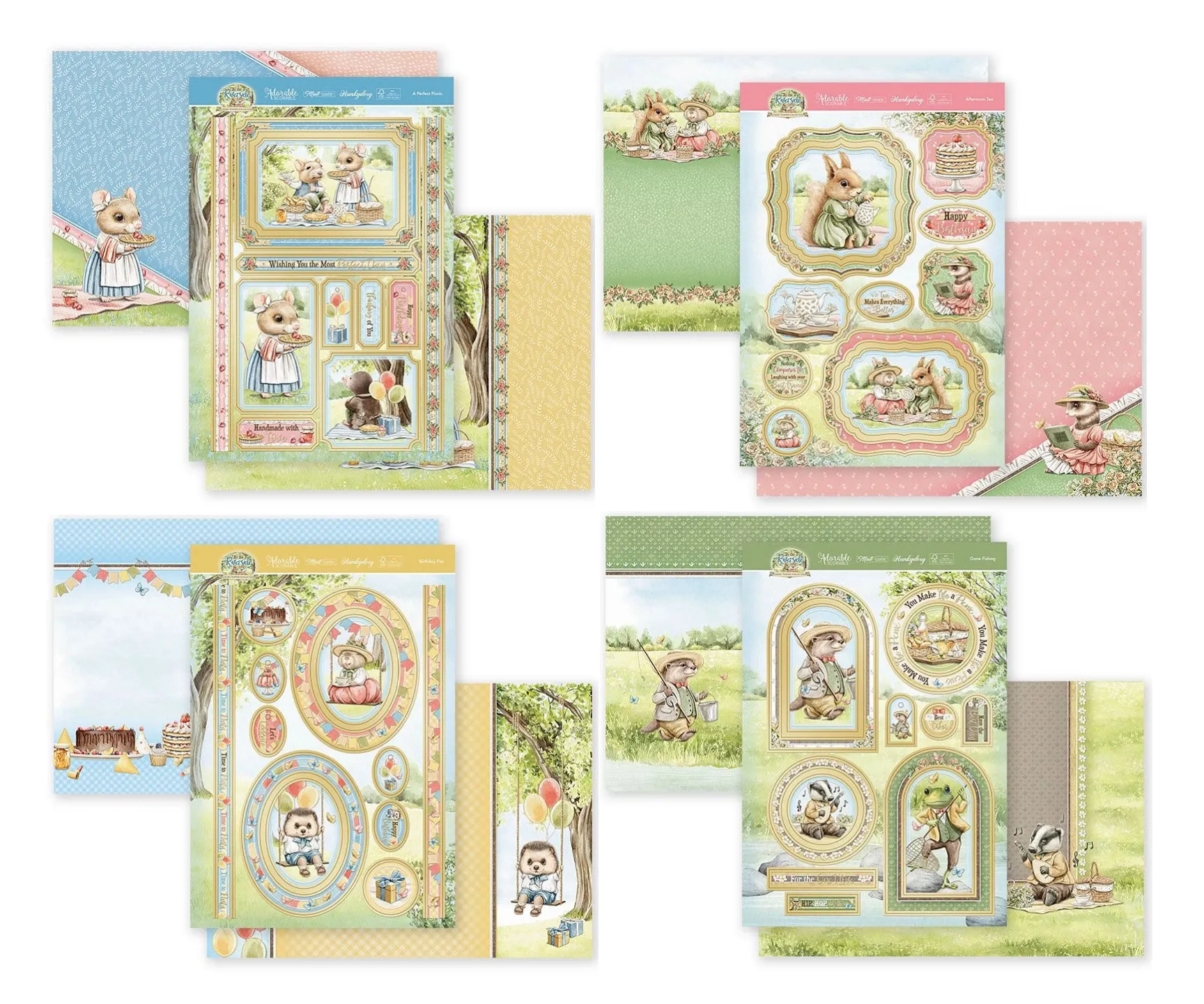 By the Riverside Topper Sets, 4 sets