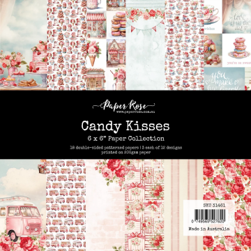 Candy Kisses 6x6 Papers