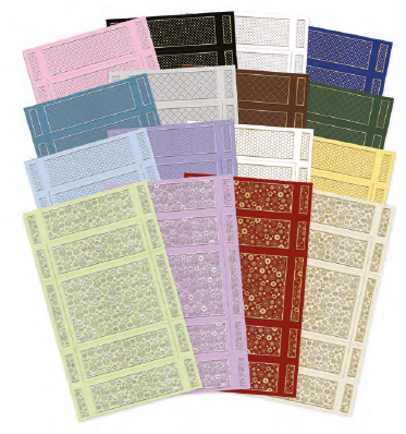 Foiled Pattern Kinetic Cards