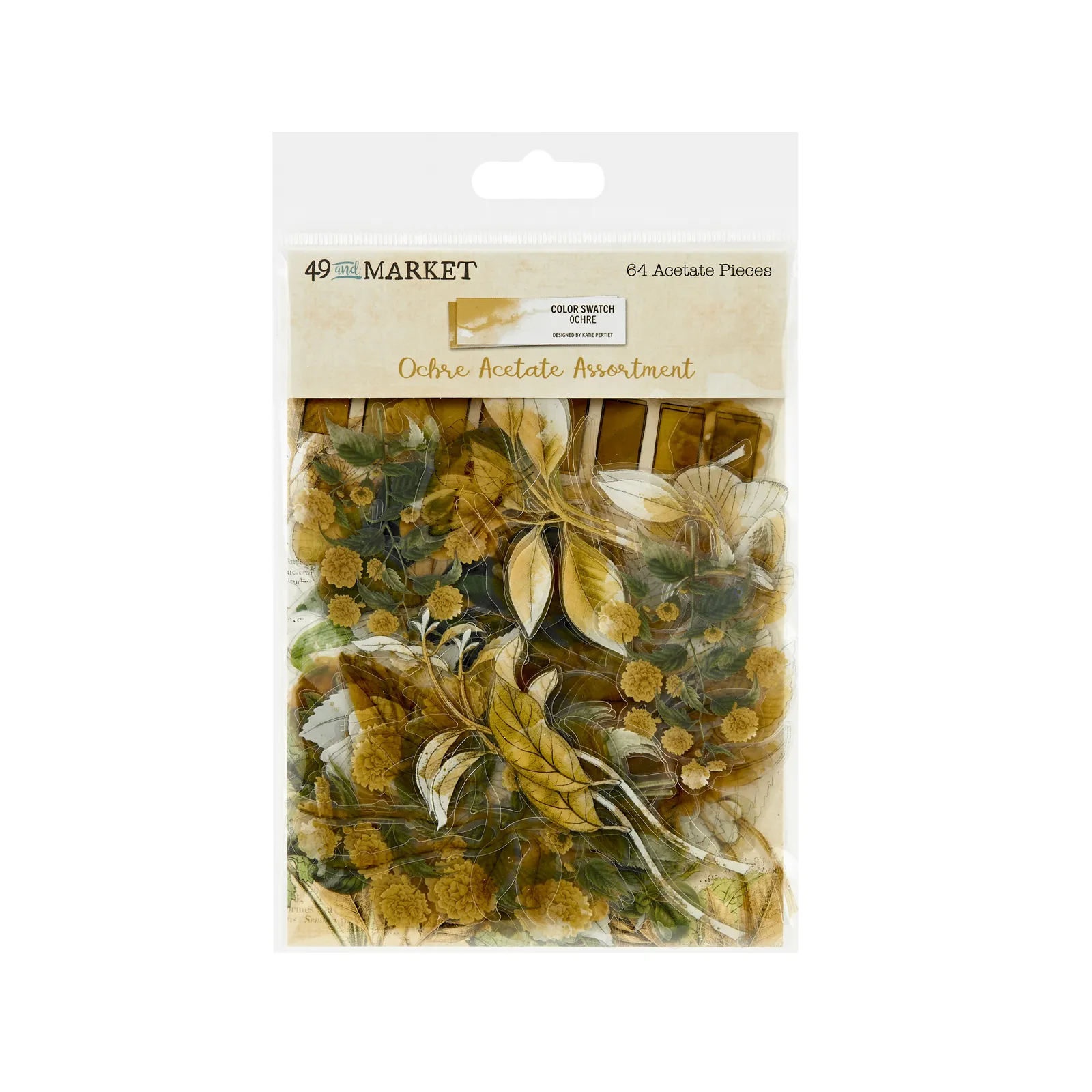 Color Swatch Ochre Acetate Assortment