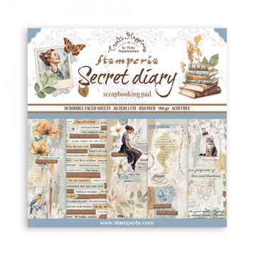 Secret Diary 8x8 Papers