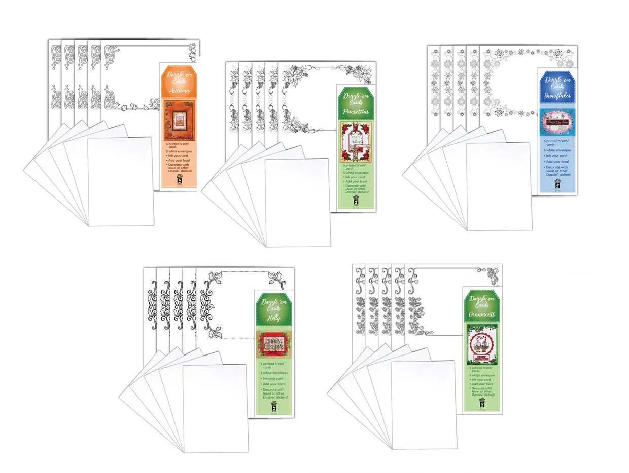 Dazzle 'em Cards by Hot Off The Press Money Saver