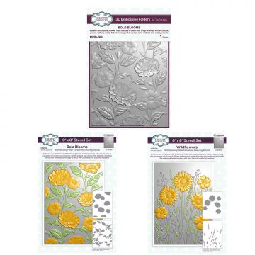 Creative Expressions 5x7in 3D Embossing Folders - Botanical Swirls -  Scrapbooking Made Simple