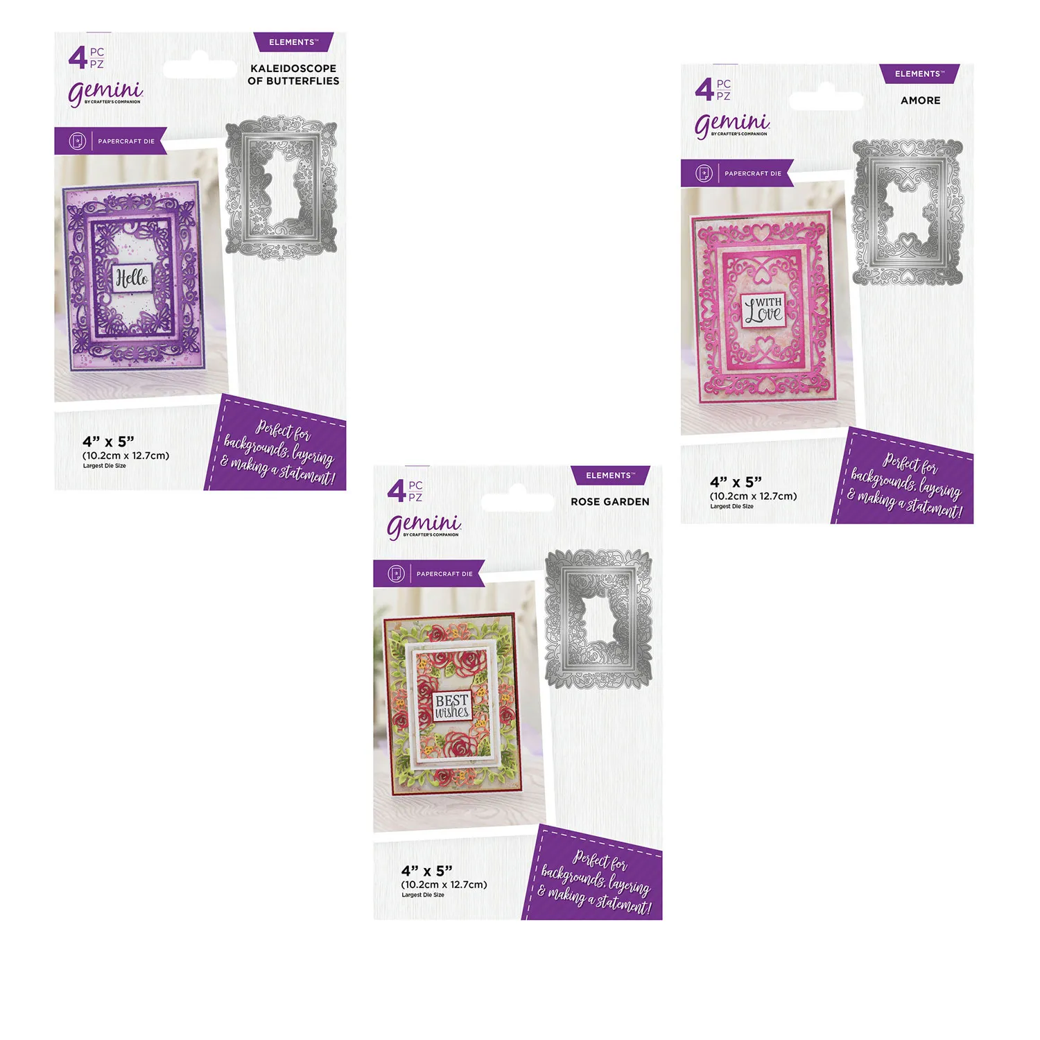 Love, Roses & Butterfly Dies by Crafter's Companion Money Saver