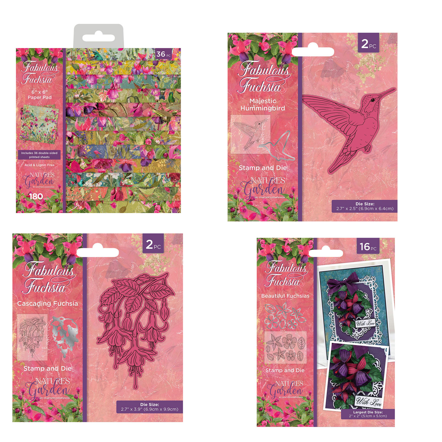 Fabulous Fuchsias by Crafter's Companion Money Saver