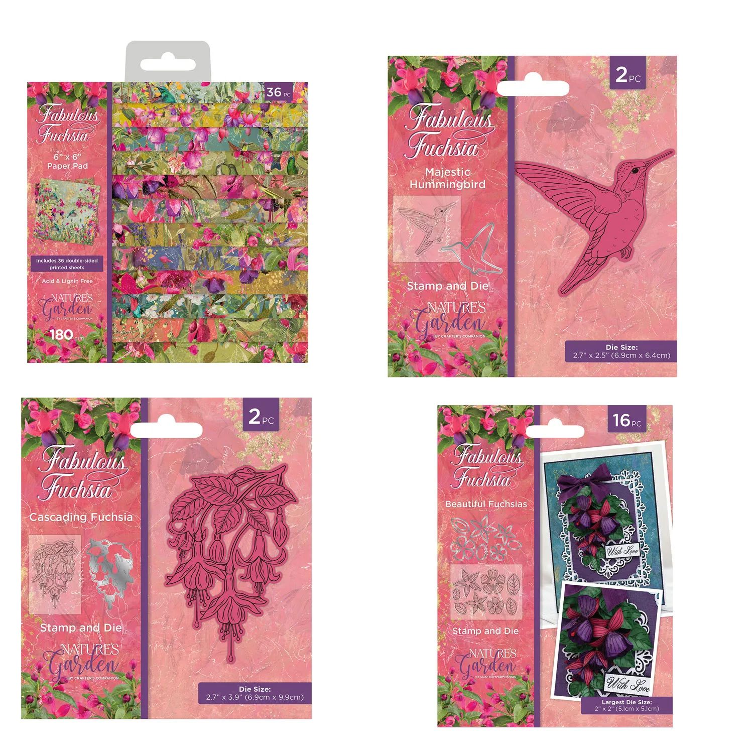 Fabulous Fuchsias by Crafter's Companion Money Saver
