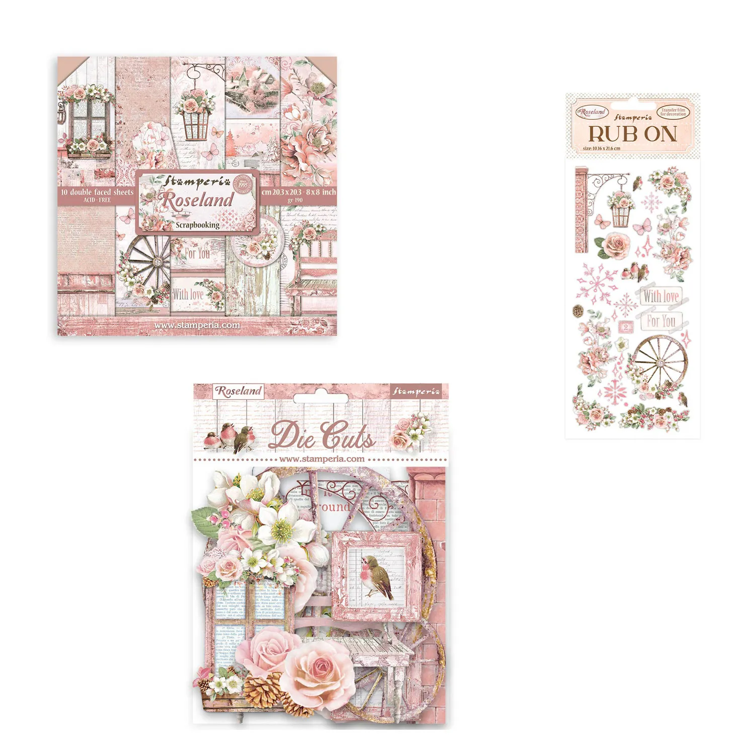 Roseland by Stamperia Money Saver