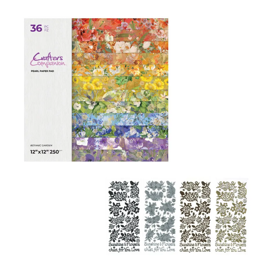 Botanic Garden Pad by Crafter's Companion Money Saver