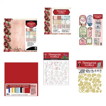 Newsprint Floral by Hot Off The Press Money Saver