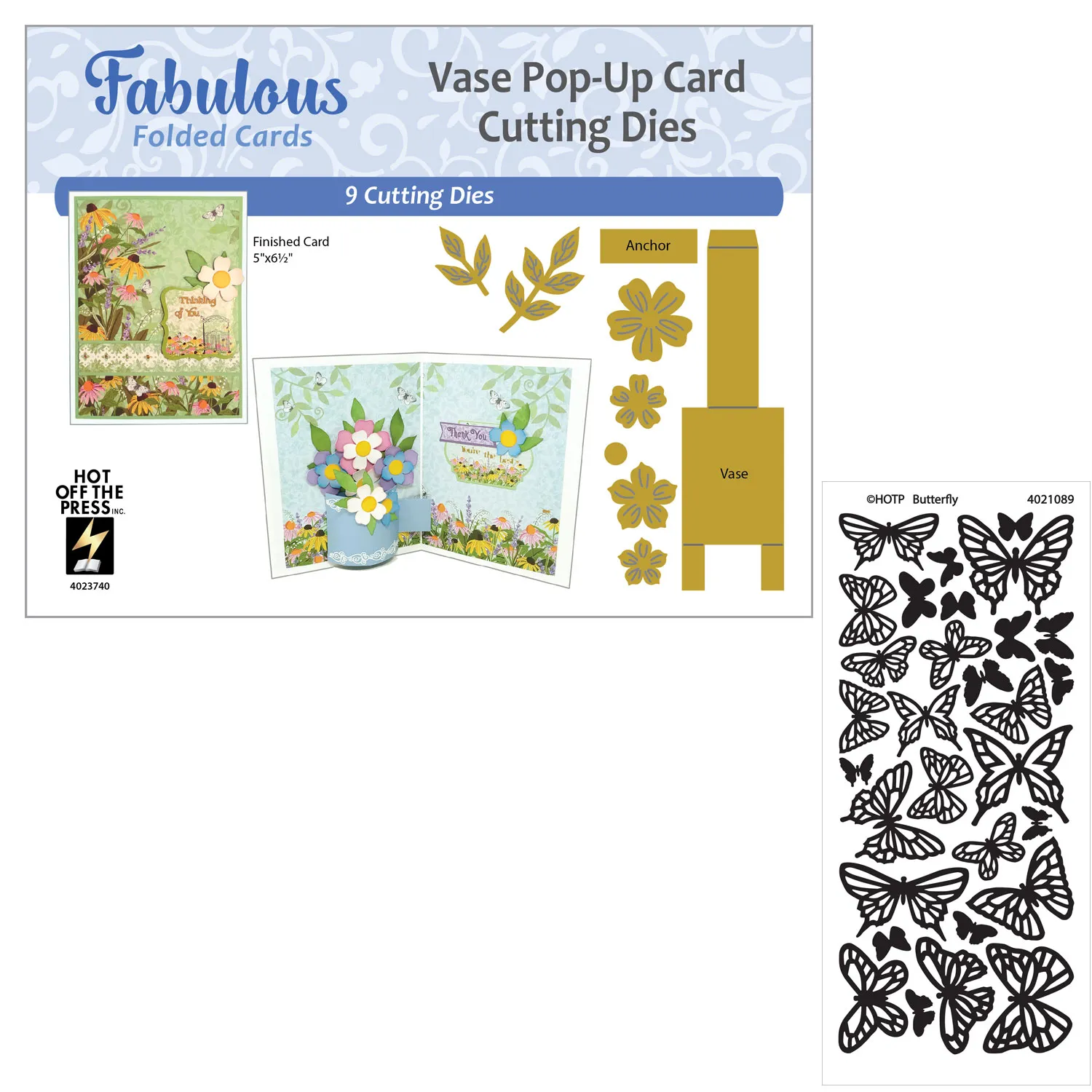 Vase Pop-Up Cards by Fabulous Folded Money Saver