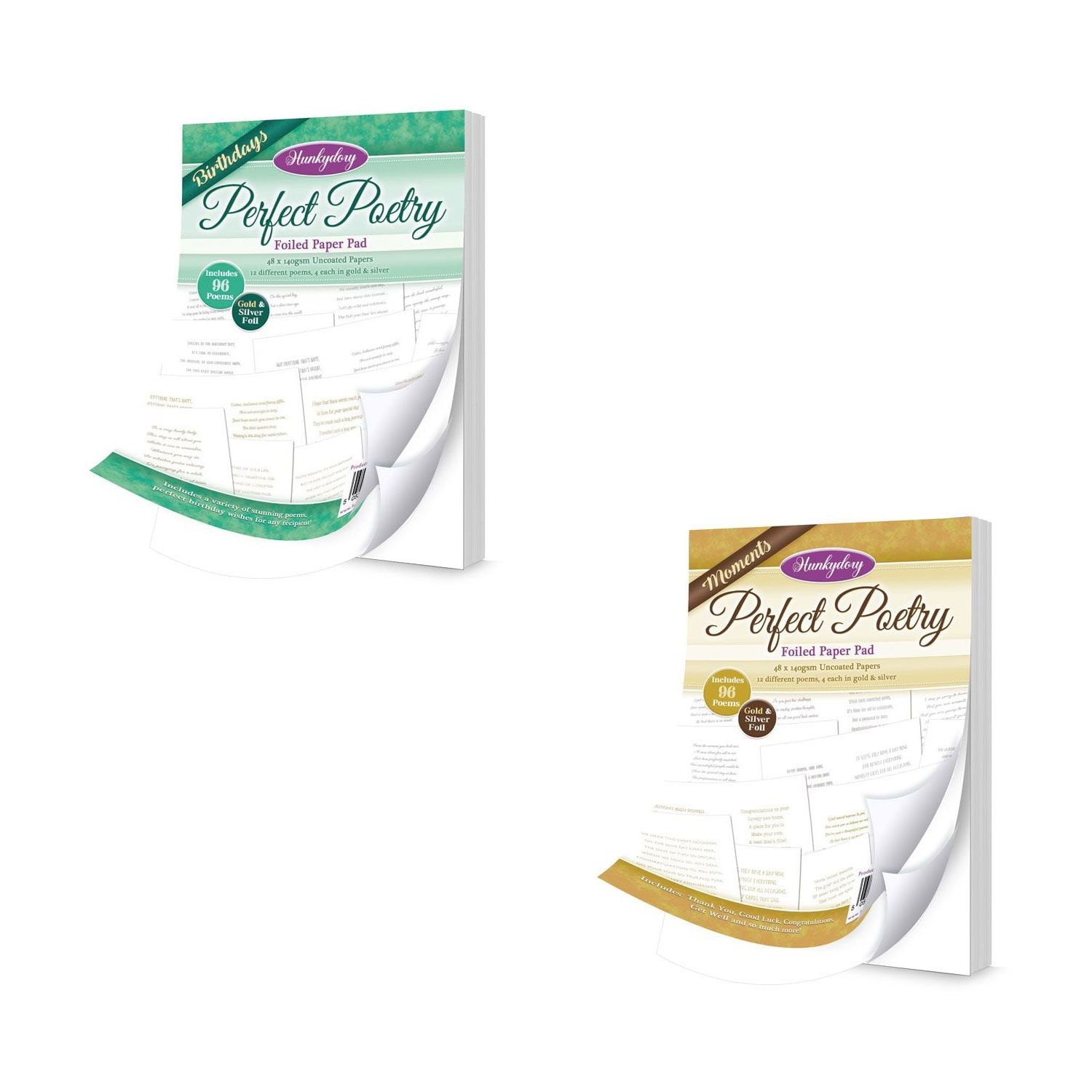 Perfect Poetry Pads by Hunkydory Money Saver