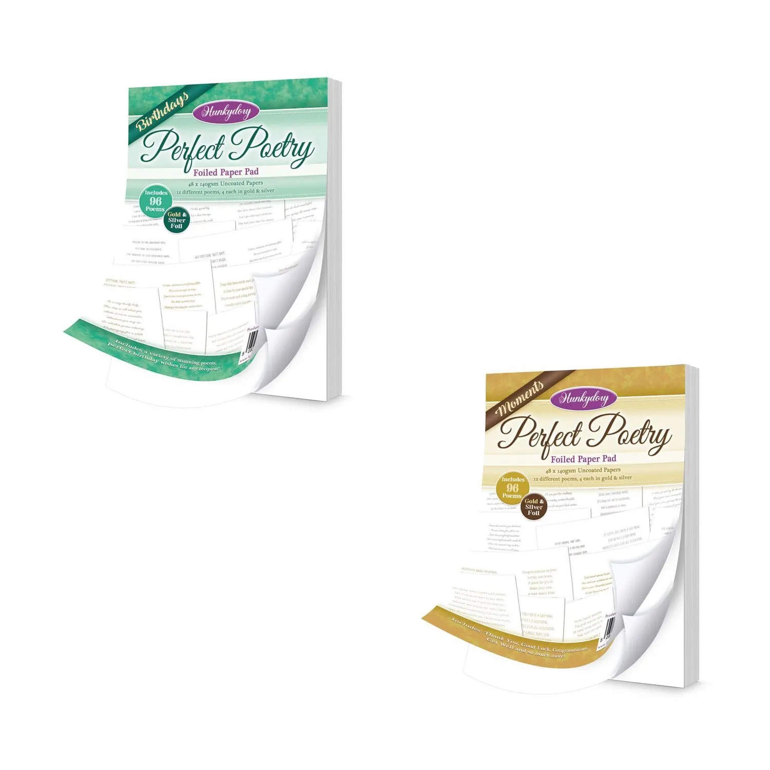 Perfect Poetry Pads by Hunkydory Money Saver