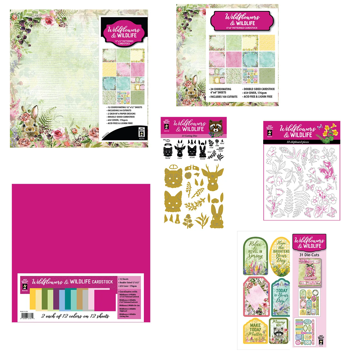 Wildflowers & Wildlife by Hot Off The Press Money Saver