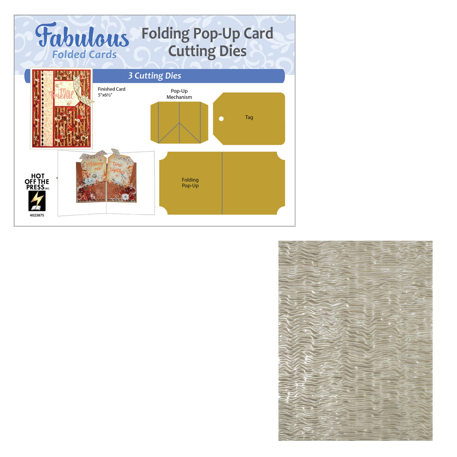 Folding Pop Up Card by Fabulous Folded Money Saver