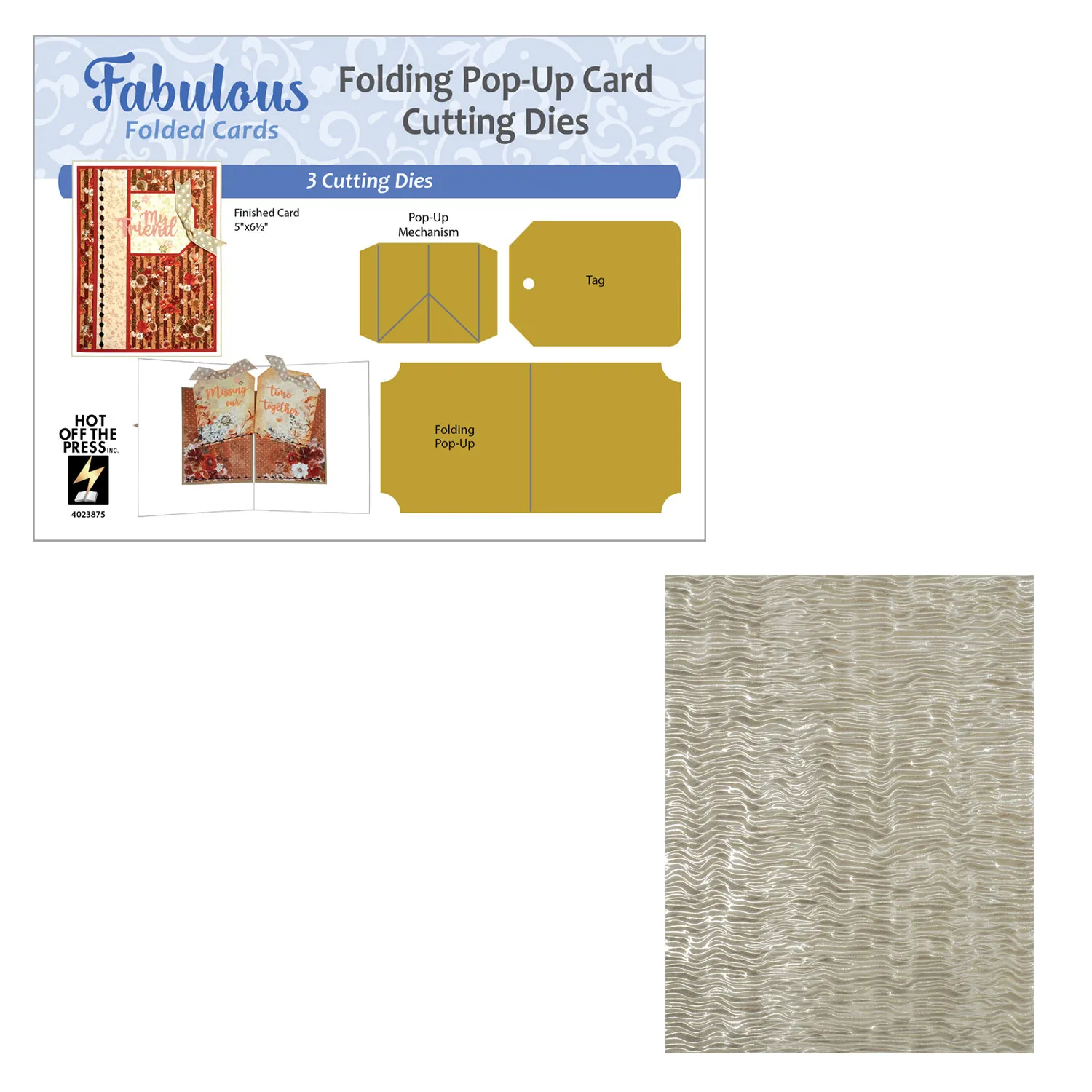Folding Pop Up Card by Fabulous Folded Money Saver