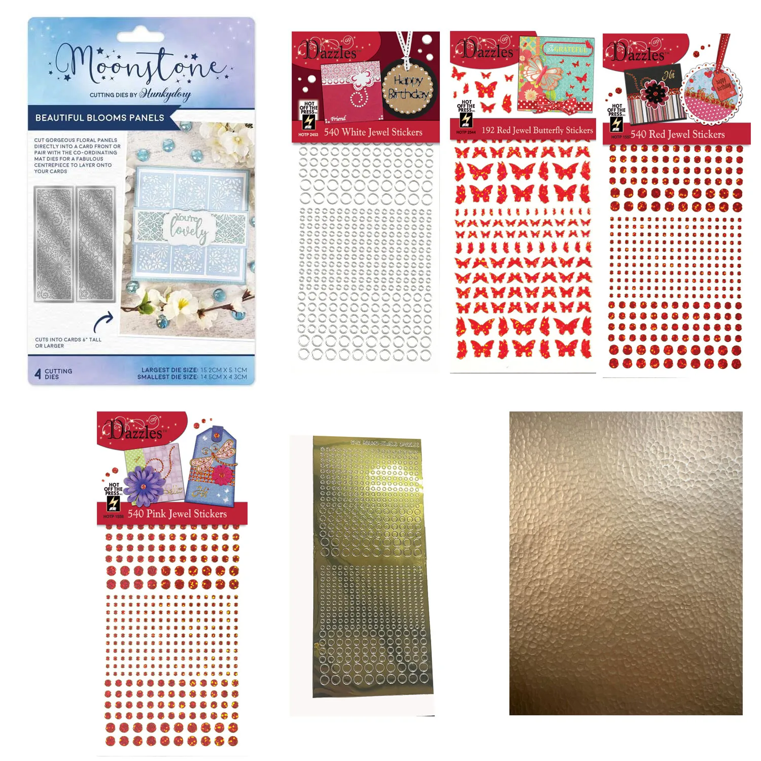 Beautiful Blooms Panels Dies by Hunkydory Money Saver