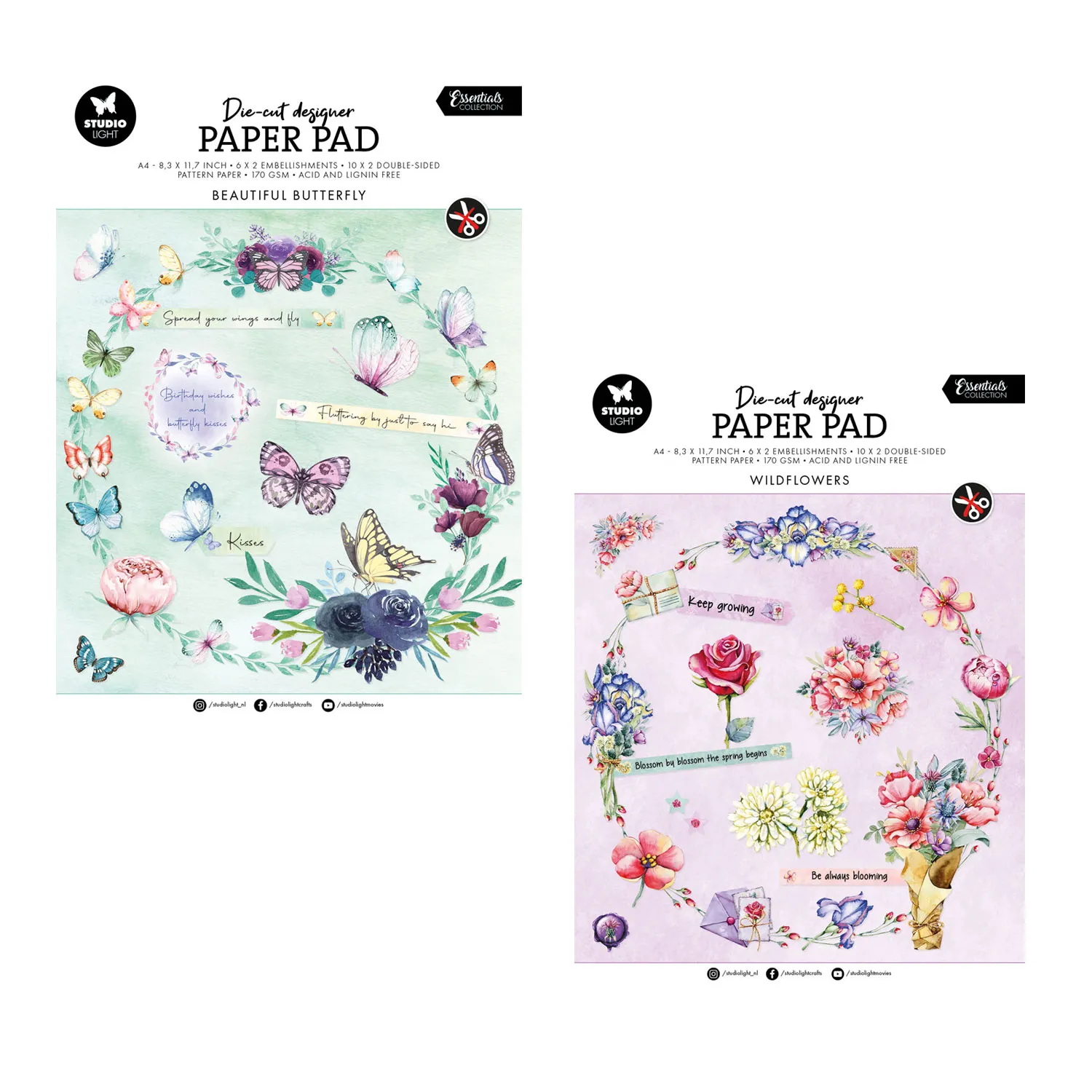 Butterflies & Wildflowers by Studio Light Money Saver