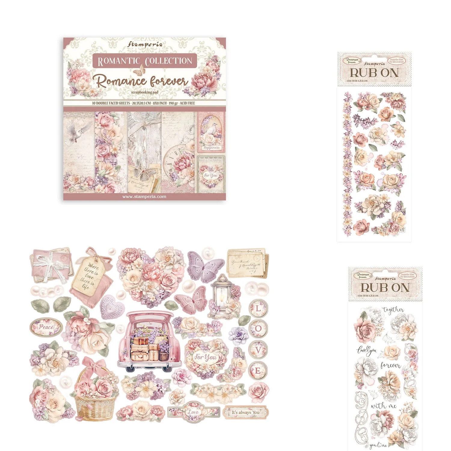 Romance Forever by Stamperia Money Saver