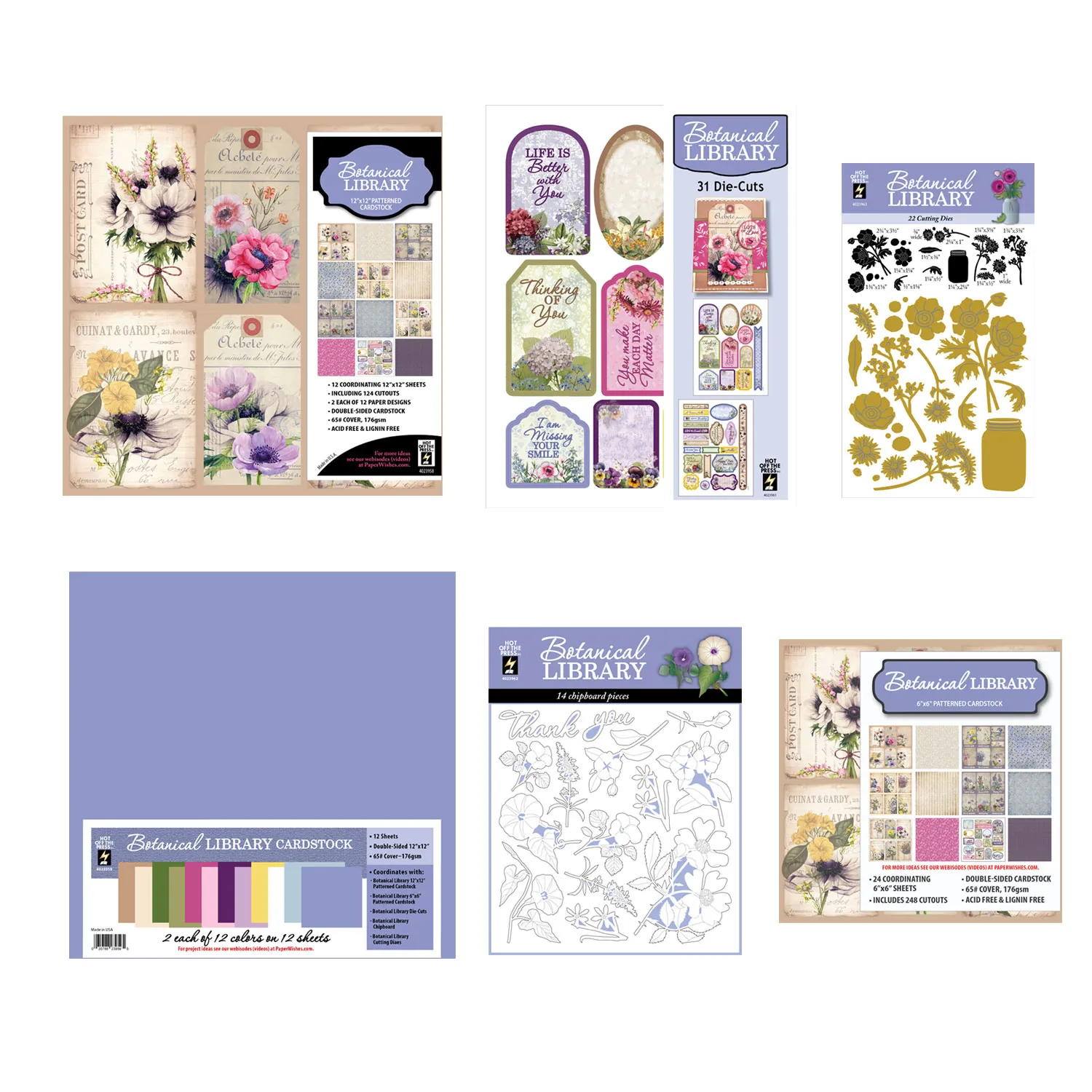 Botanical Library by Hot Off The Press Money Saver