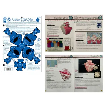 Gift Box Template, Papers & Instructions