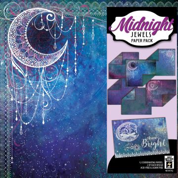 Midnight Jewels 12x12 Paper Pack