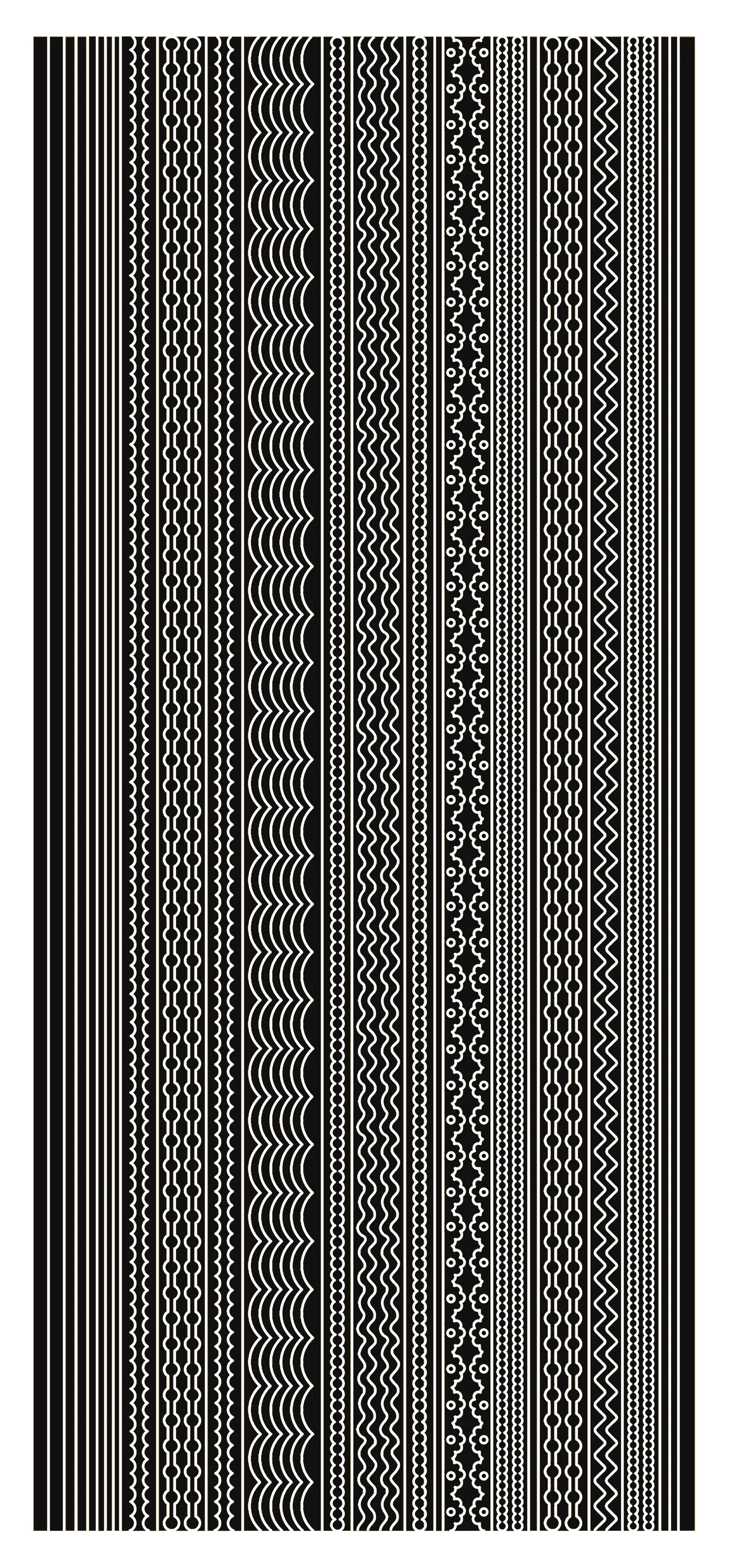 Thin Line Dazzlesâ¢ black