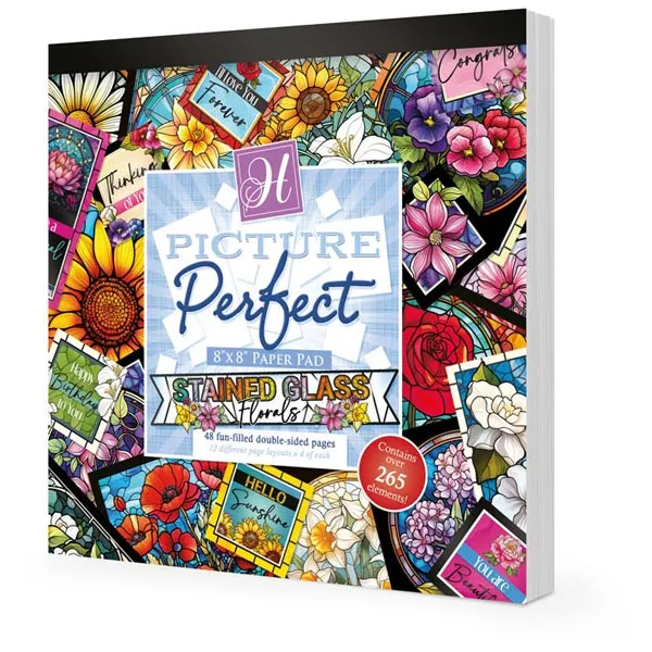 Stained Glass Florals Picture Perfect Pad