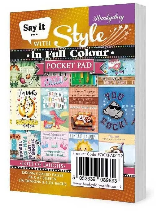 Lots of Laughs Say it with Style Pocket Pads